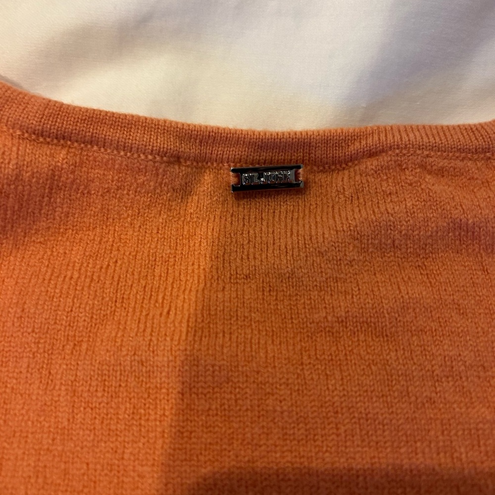 St. John Vibrant Orange Tank Top - Picture 2 of 3